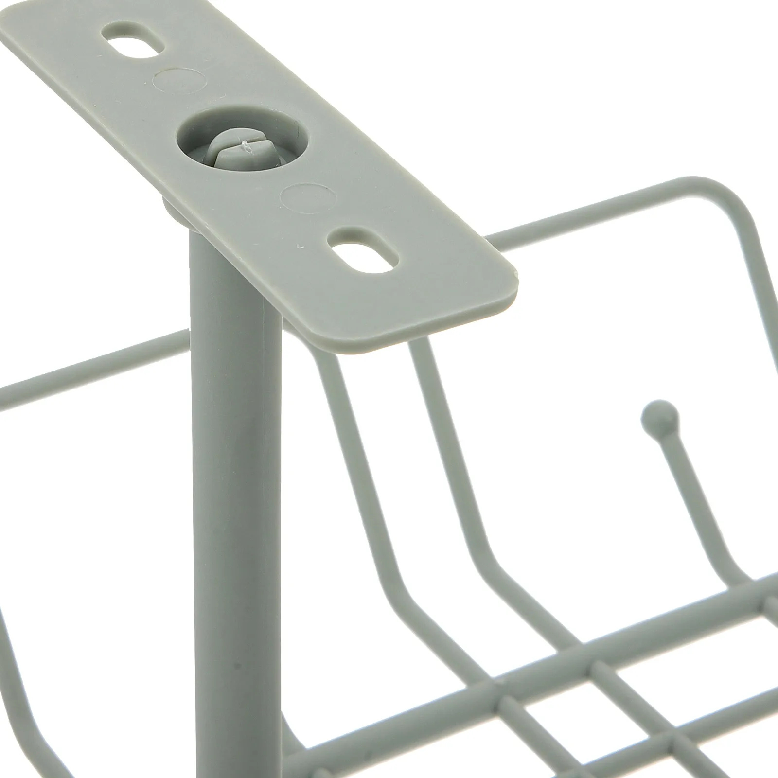 

2Pcs Cable Management Desk Organizer Nondestructive Installation Hanging Basket Design for Various Desks Under Desk Tray Cord