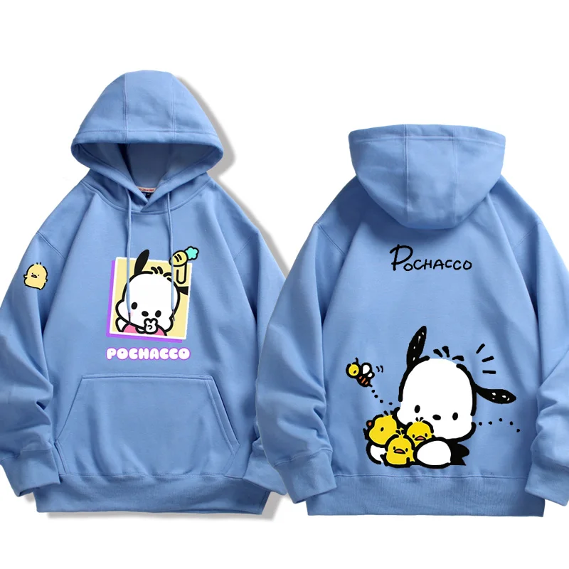 Pochacco hoodies periphery Hoodies for Women Cartoon Sweatshirt for Women and Men in Spring and Autumn Couple\'s Clothing