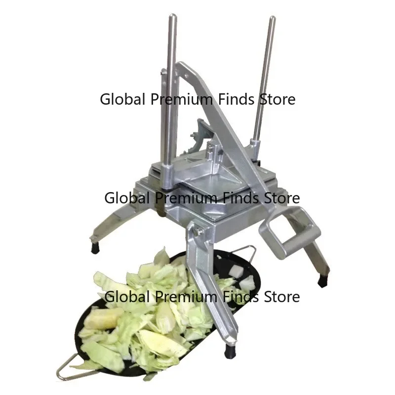Manual Vegetable Dicer Slicer - Commercial Multifunctional Kitchen Chopping Machine for Cabbage Slicing