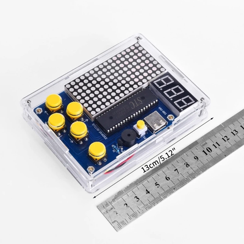 Game Console Kit Retro Classic Games with 51 Single Chip Microcomputer DIY Parts Drop Shipping