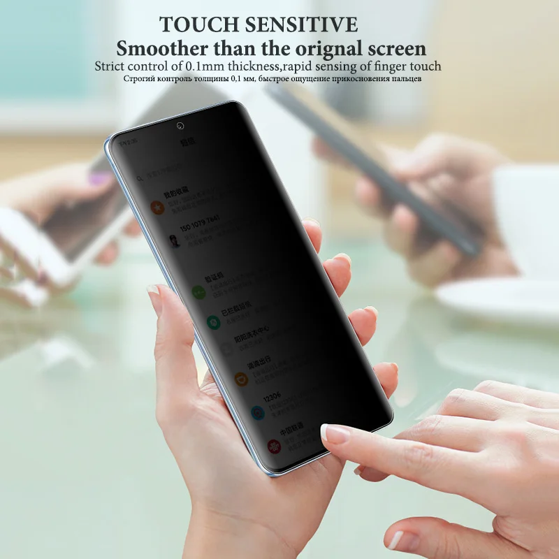 3Pcs Anti Spy Privacy Hydrogel Film For Xiaomi 11 Lite Mi 10 CC9 Pro For Redmi Note 11 10 Pro Max 9 8 7 Screen Protector