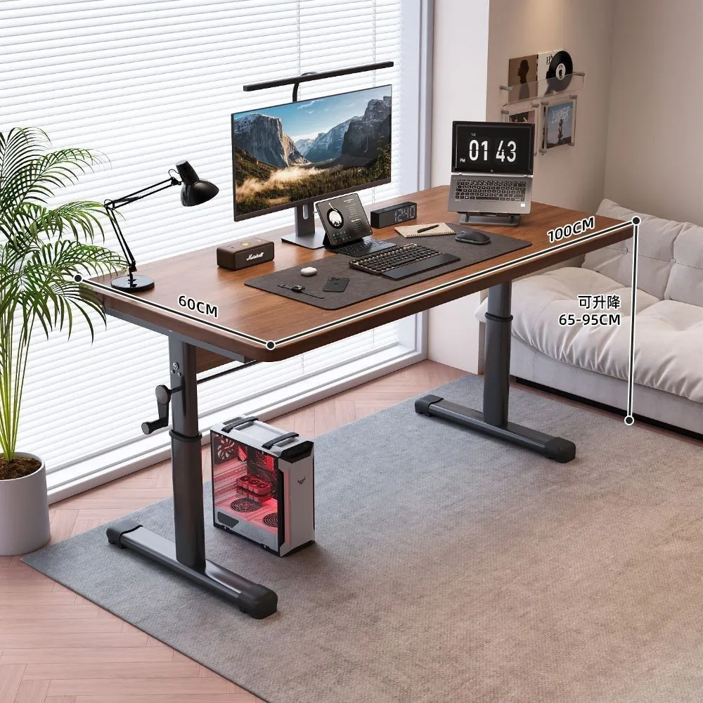 YFY Simple Workbench Lifting Computer Desk Simple Desktop Home  Game Learning Writing E-sports