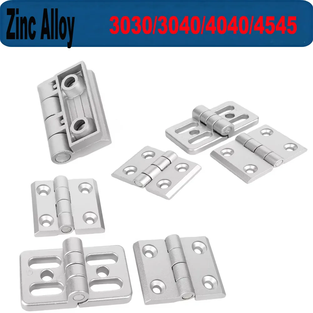 

3030/3040/4040/4545 Zinc Alloy Hinge Aluminum Profile Extrusion 3D Printer Accessory