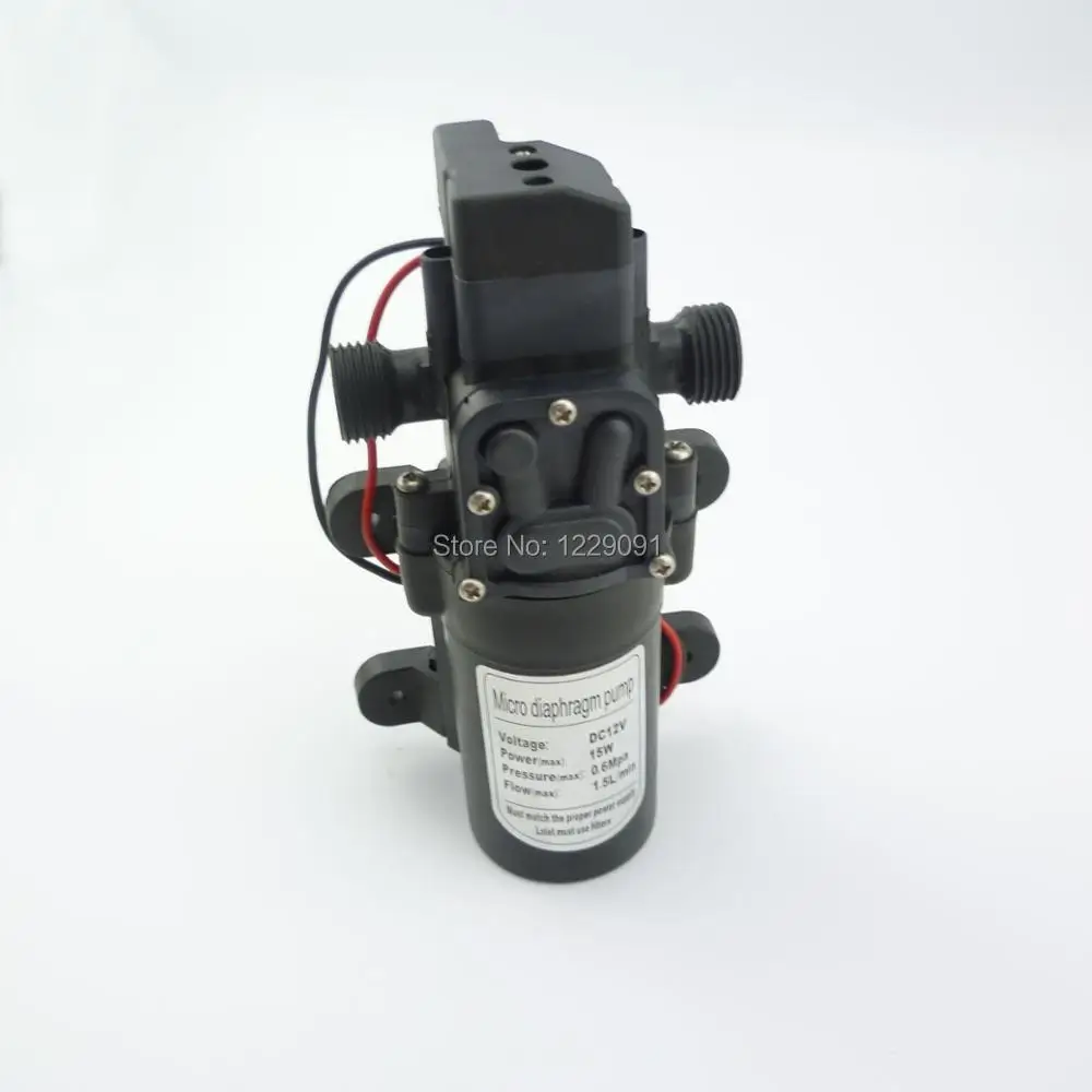 automatic pressure switch type 12v dc water pump 15W 1.5L/min