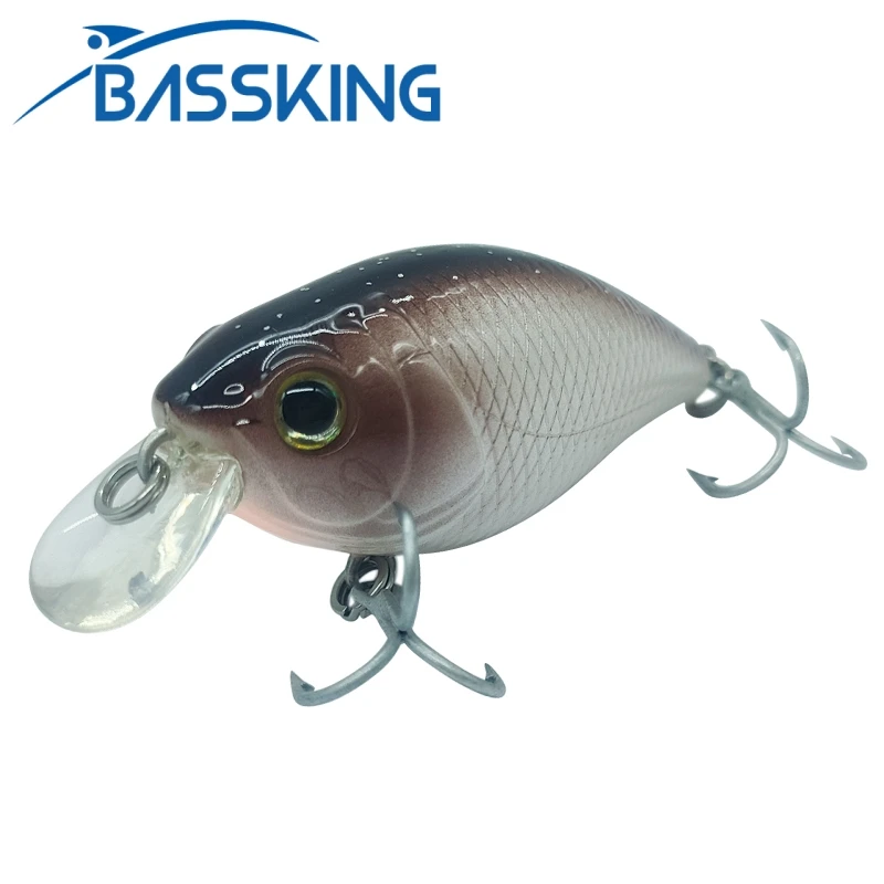 BASSKING 55mm 9.5g Crankbaits Fishing Lures Wobblers for Pike Fishing Tackle 5 Colors High Quality Artificial Hard Bait