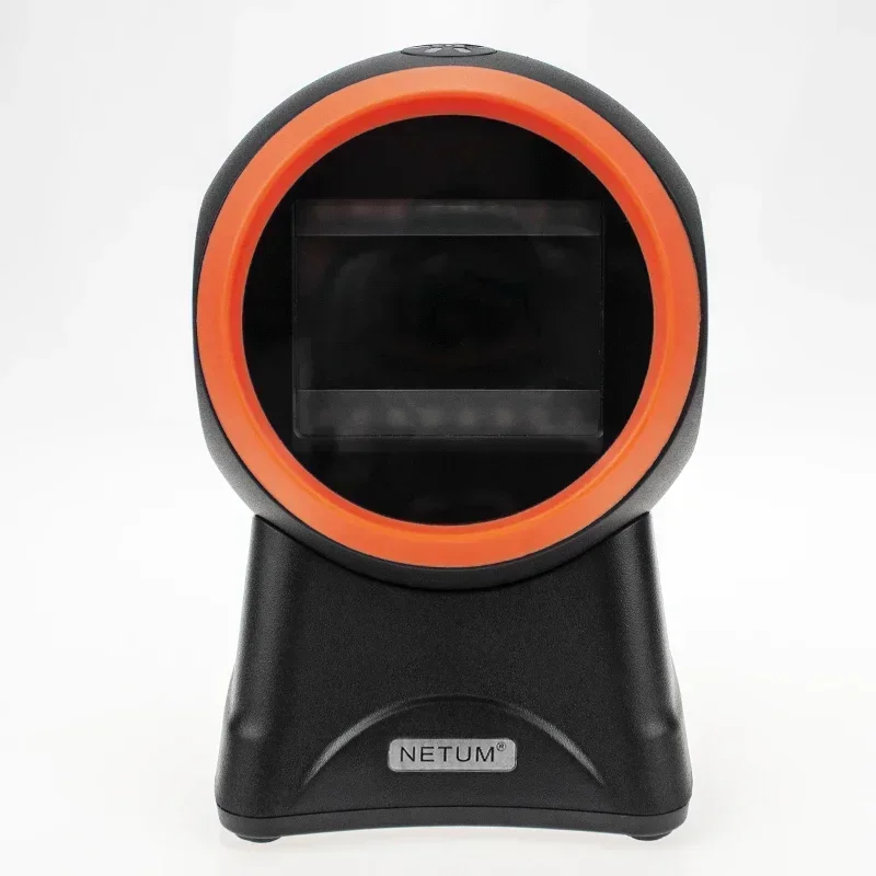 Ventas calientes Escáner de código de barras de código QR omnidireccional Detección automática de imágenes para tienda minorista de biblioteca de supermercado