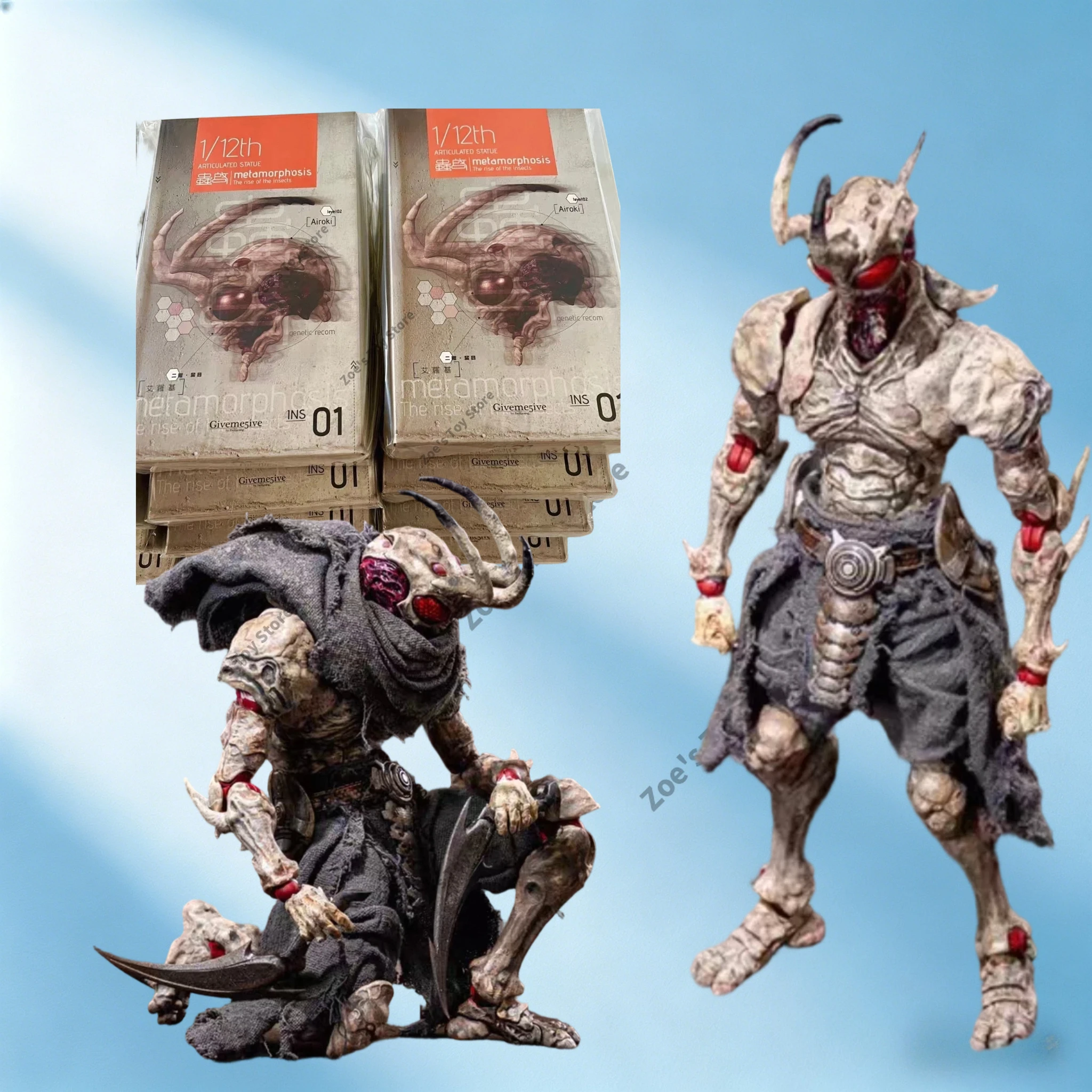 

Оригинальная подвижная фигурка Giveme5ive Studio Metamorphose The Rise of Insects Series 01 Airoki 1/12 в наличии
