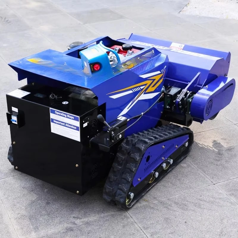 High-Quality CE-Certified Agricultural Mower Track-Type Brush Cutter Remote-Controlled Robotic Lawn Mower