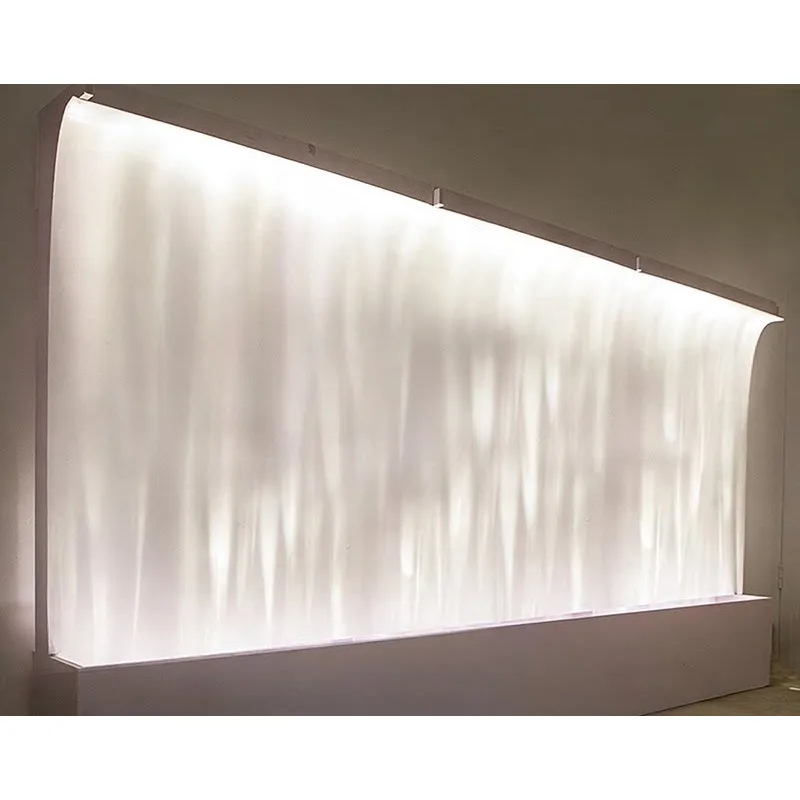 Durable Indoor 3D Water Ripple Light Dynamic Wall Washer For Living Room Corridor Atmosphere Decor