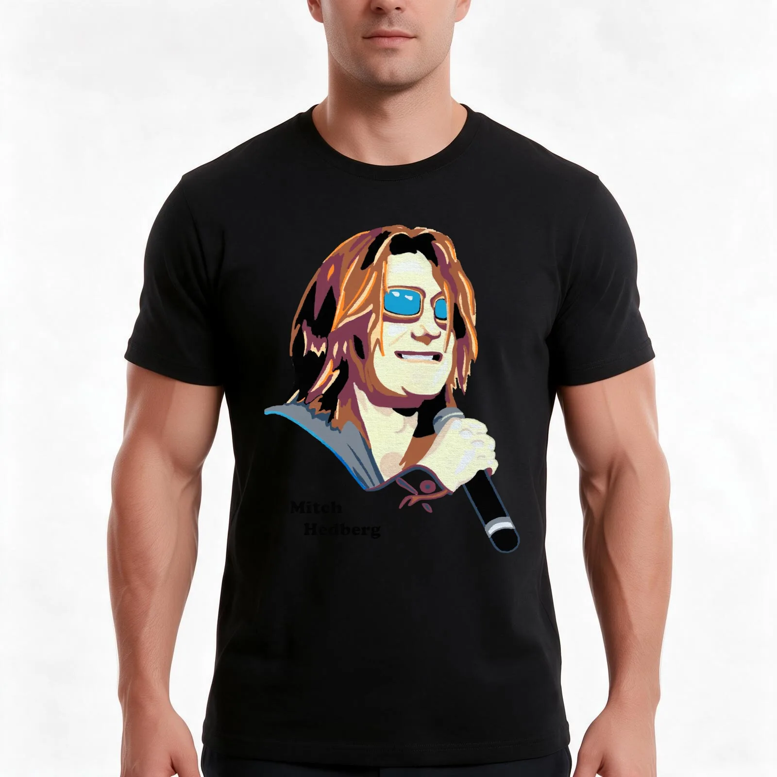 Mitch Hedberg T-Shirt, Summer Casual Cotton Tee, Oversized Streetwear Tops, Vintage Graphic Print, Loose Fit Short Sleeve