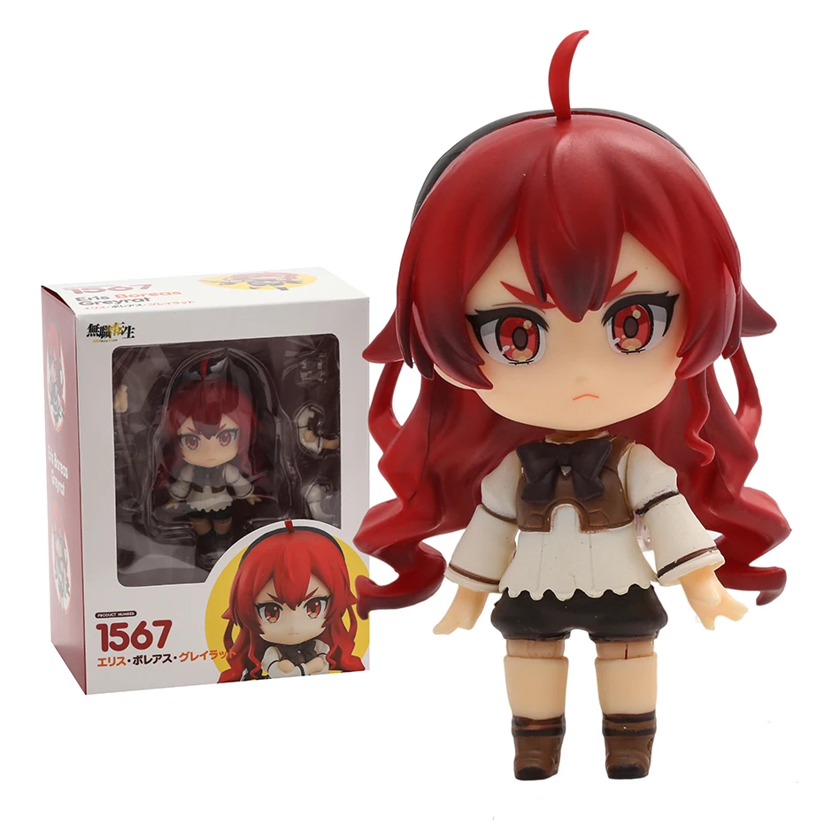 Mushoku Tensei 1567 Eris Boreas Rat 1567 tokoh aksi koleksi boneka Brinquedos untuk hadiah