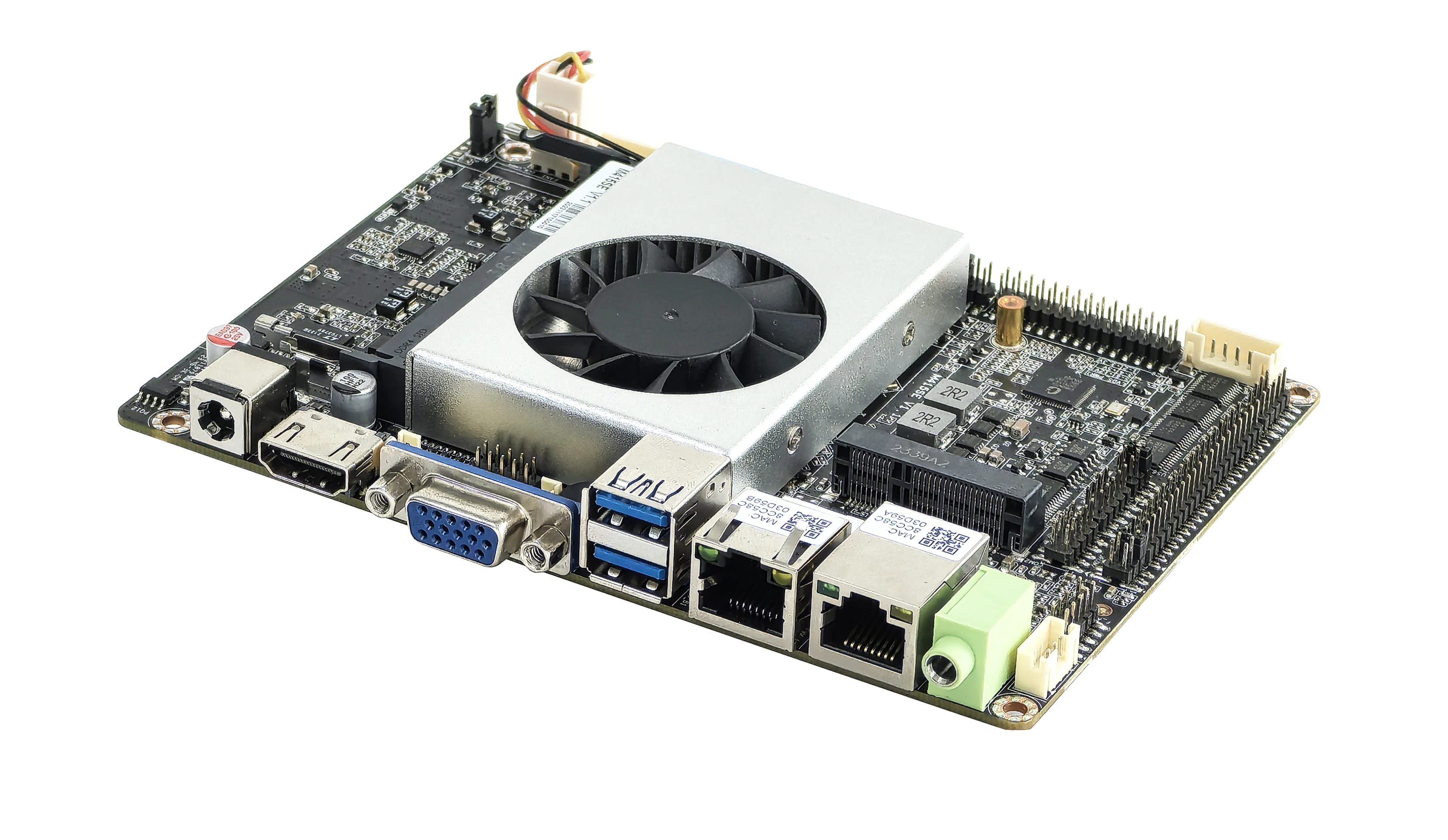 Favtory OEM 3.5 Inch Motherboard with J4125 Processor 4K 60Hz HD-MI VGA EDP/LVDS DDR4 16GB RAM for POS ATM ROBOT