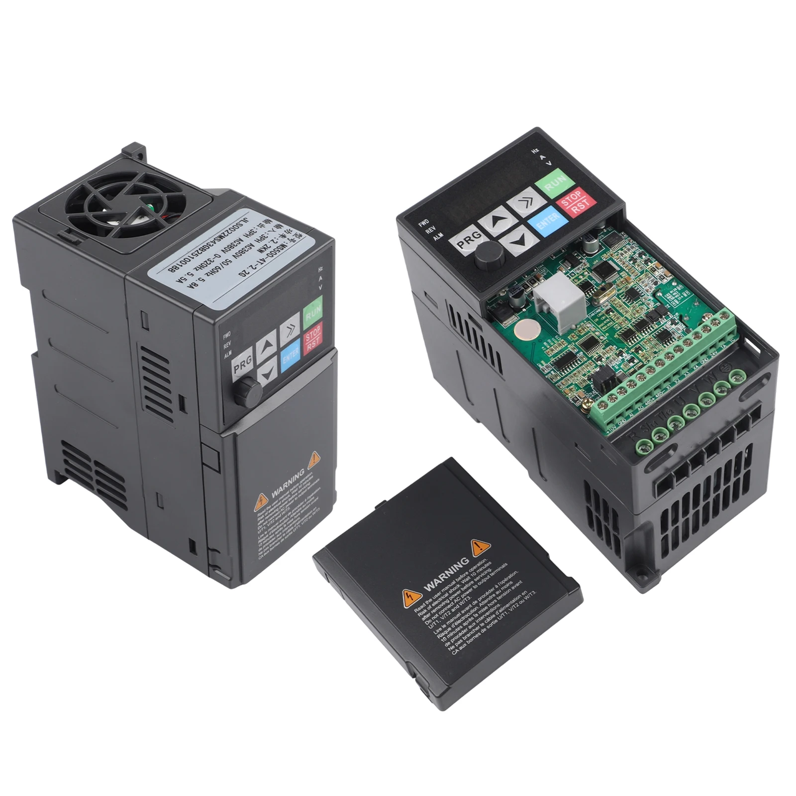 For 380V 2 2KW Variable Frequency Drive with Stall Overload and Overheat Protection for Industrial For 3 Phase Motors