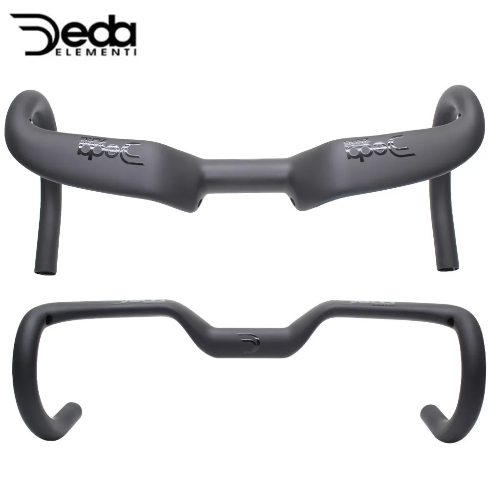 AliExpress NONE DEDA Gravel Carbon Bicycle Handlebar T1000 Aero Handlebar Ultra Light 340/360/380/400/420/440mm Drop Handlebar