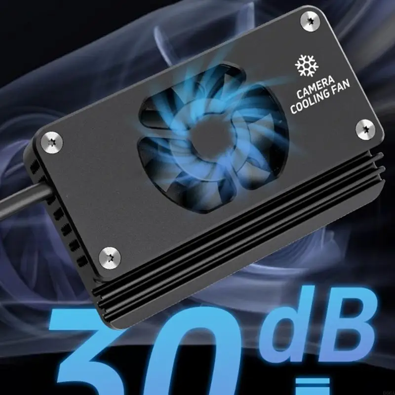 Складной вентилятор охлаждения камеры для камеры для камер A7M3/A7R3/A7R4A1 Coolers Hearsink с авиационной алюминиевой сборкой