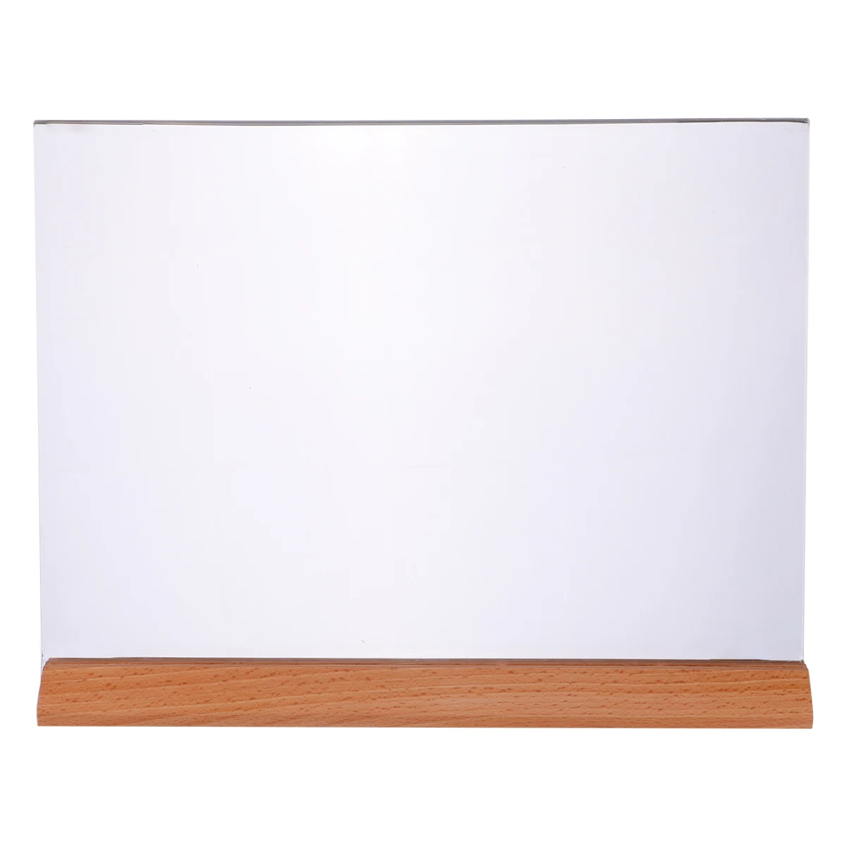

Acrylic Sign Holder Clear Display Stand for Menu Table Advertising Restaurant Shop Store Use Easy Clean Info Instruction