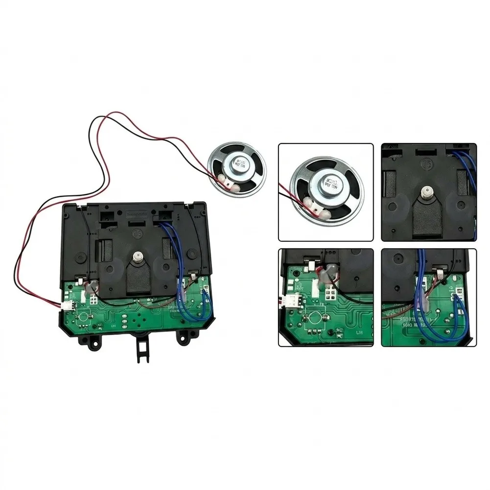DIY Clock Movement with Quartz Mechanism and Melodic Hourly Chime for Pendulum Clock Refurbishment and Personalization