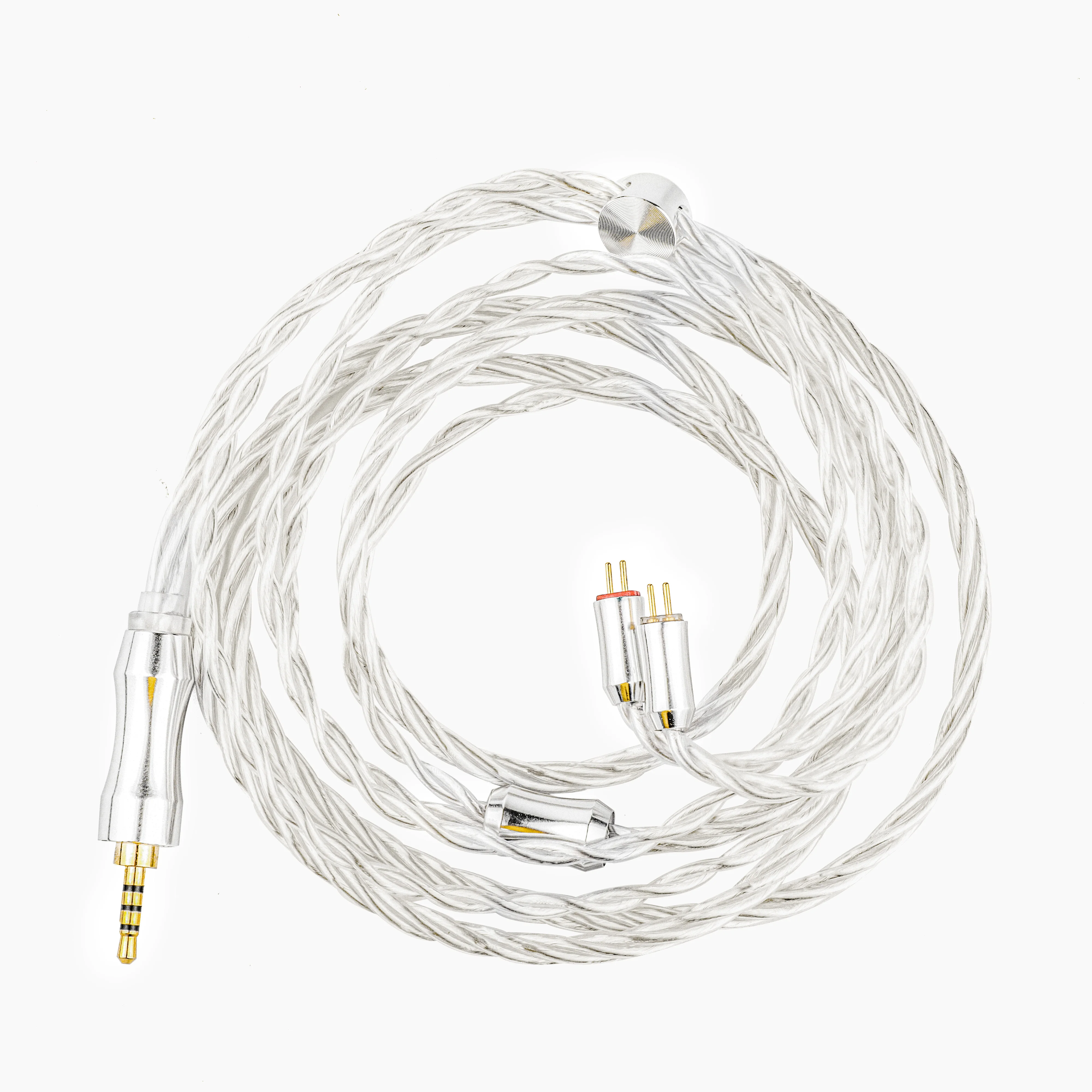 

THIEAUDIO EST Cable 26AWG Litz 5N OCC Silver Plated 100 Wire 4 Core Cable for Monarch Clairvoyance IEM