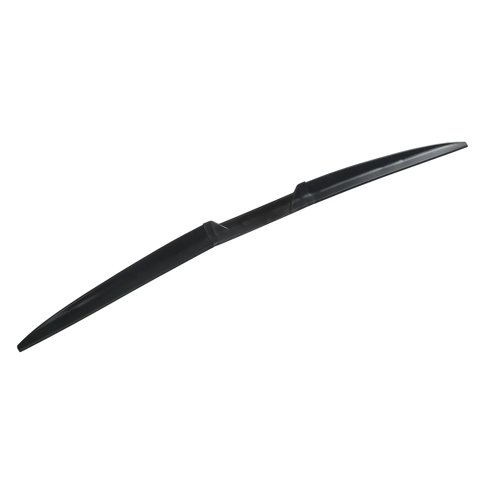 52.76 Inch Car Rear Wing Rubber Spoiler Tailgate for Universal Fit - Three Stage Splicing Exterior Upgrade Trim
