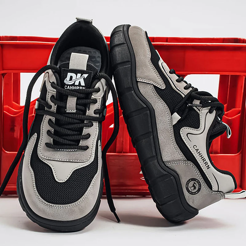 Wide Toe Walking Driving Shoes Casual Men's Sneakers Minimalist Comfortable Sport Footwear Mesh Breathable Barefoot Shoes 2026