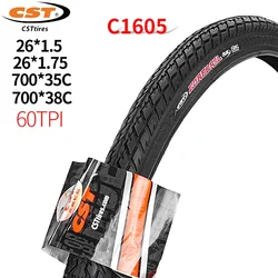 Mountain Bike tire 26 inch C1605 Stab Resistant 700C 700x35C / 38C 60TPI Road Bicycle Tyre