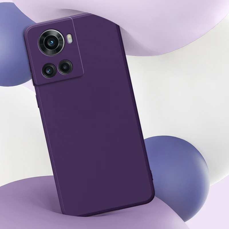 Original Square Liquid Phone Cases for Oneplus 10 Pro 10R 10T R T 5G Soft Silicone Waterproof Fashion Back Cover Oneplus10 10Pro