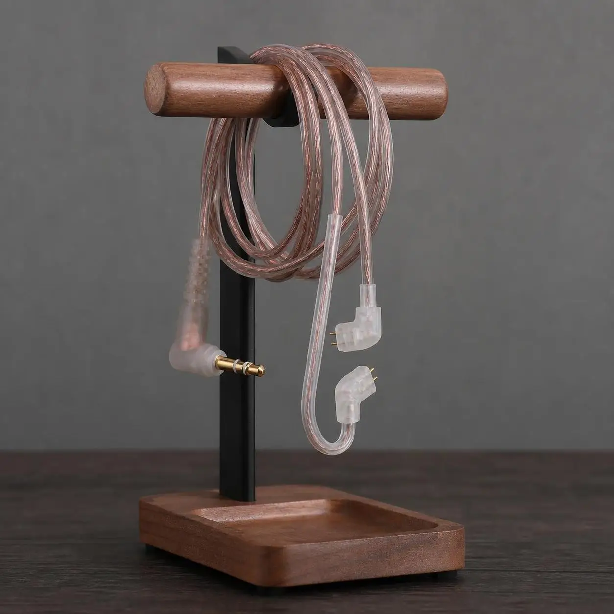 Upgrade 2Pin Cable Twisted Cable Oxygen-Free Copper 2Pin Headphone Cord KZ Earphones Cord ZS10 Earphone Wire In Ear Cable