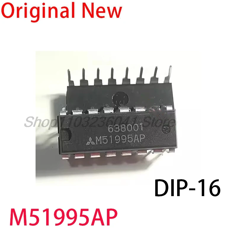 

(10 шт.) M51995AP M51995A DIP-16, микросхема преобразователя M51995, новая, оригинальная, в наличии, быстрая доставка