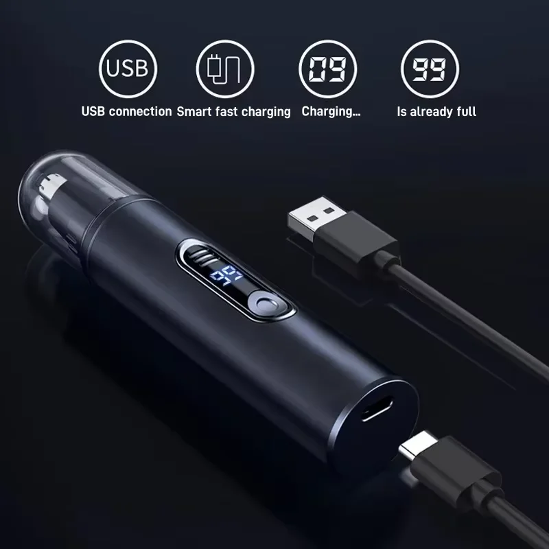 Mini Pocket Nose Hair Trimmer Painless Clipper Nose Ears Hair Eyebrow Waterproof Portable Trimmer For Men Women