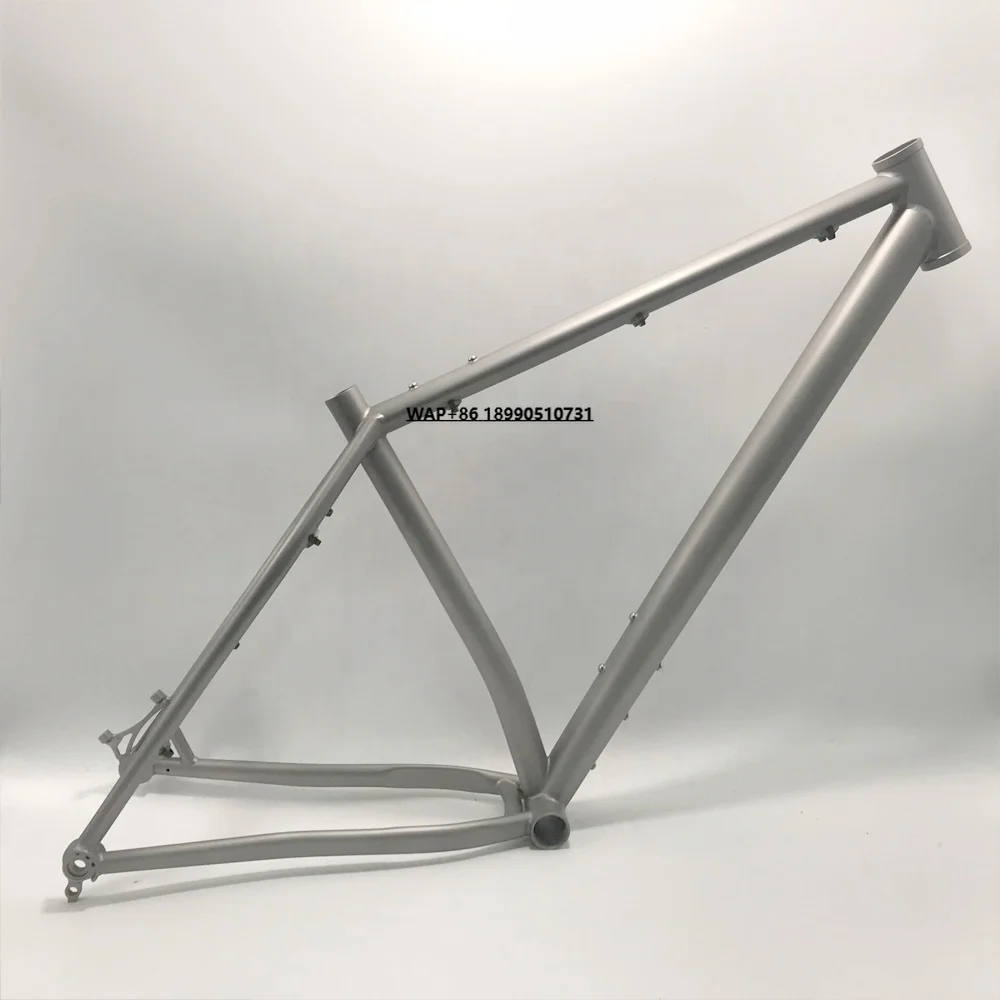 

26er Titanium Mountain Fat Bike Frame with Truss Bike Fork