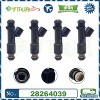 4pcs Fuel injector 28264039 for DFM-DFSK-Glory 330 C31 C36 C37 V27 V29 K07S