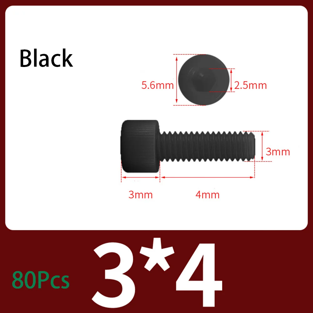 3-80 قطعة البلاستيك النايلون المقبس غطاء رأس مسامير M3 M4 M5 M6 M8 M10 M12 أسود أبيض كأس رئيس ألين مخرش البراغي البلاستيكية ل Insulat #4
