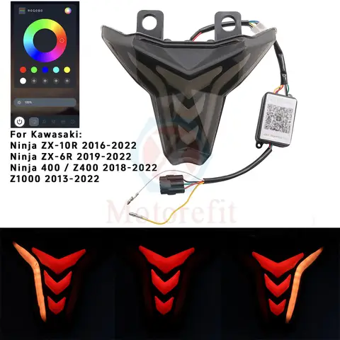 Kawasaki zx6r tail light-AliExpress