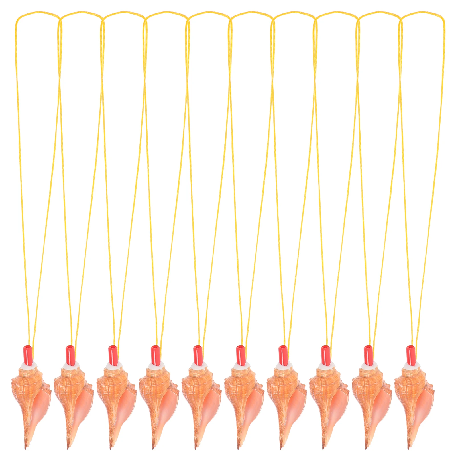 

10pcs Conch Shaped Whistle Kids Party Favors Decorative Noise Maker Portable Travel Souvenir Children Whistles Playable Unique