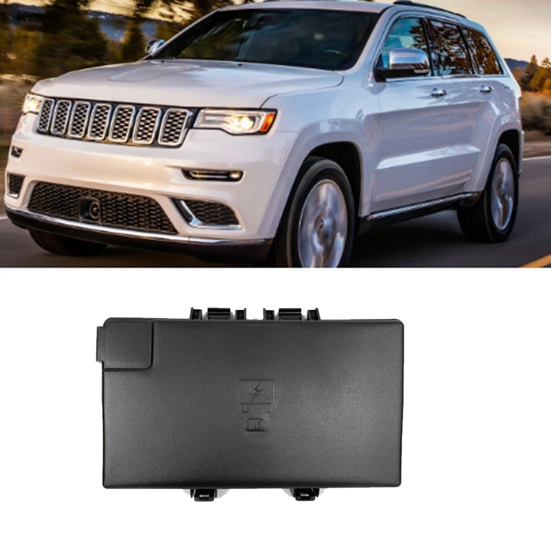 

Крышка коробки предохранителей автомобиля 68202821AA для Jeep Grand Cherokee 2013-2022, защитная крышка предохранителя, автомобильные аксессуары