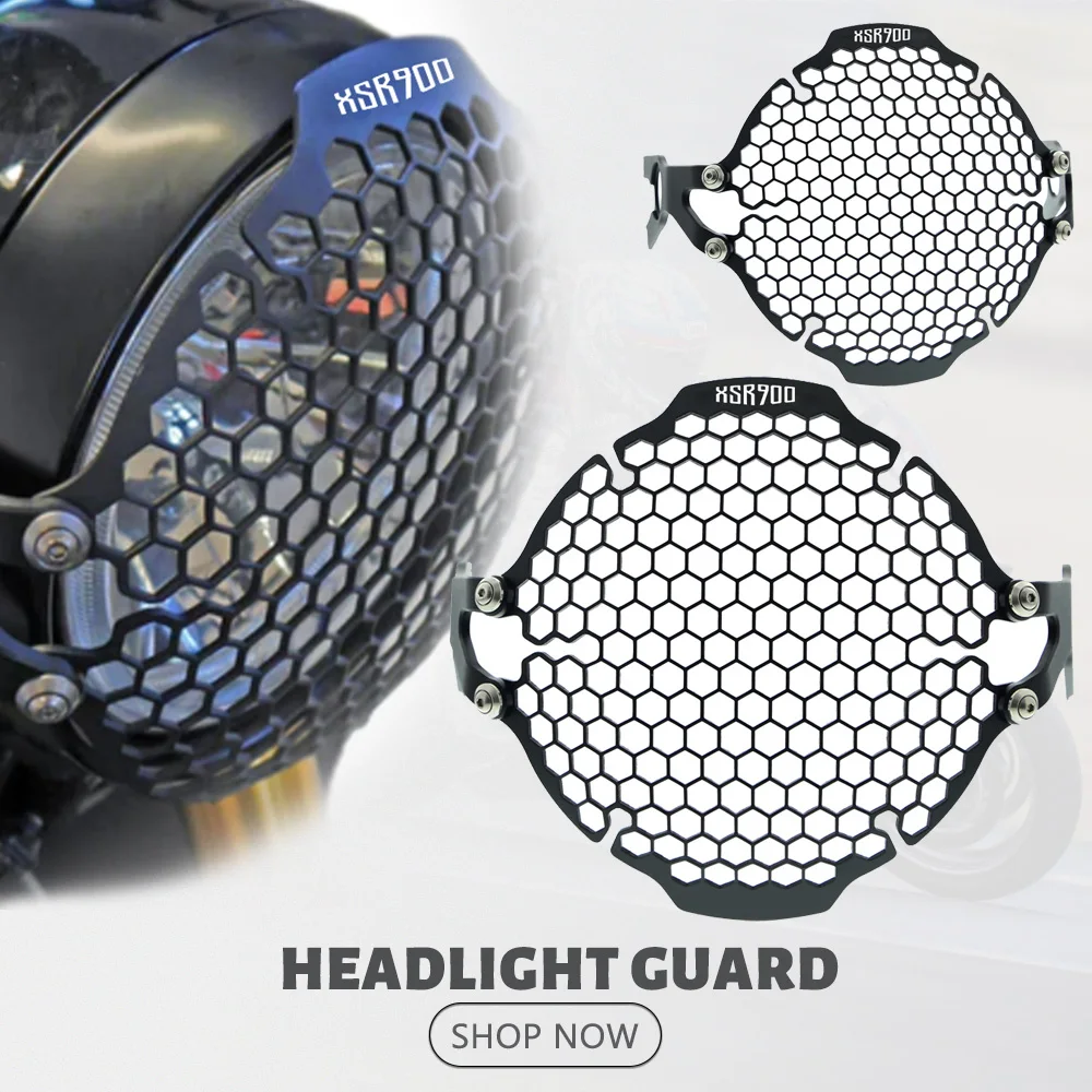 

For Yamaha XSR900 2016 2017 2018-2021 2020 Headlight Protector Guard XSR 900 Motorcycle Headlight Grill Cover Stainless Steel