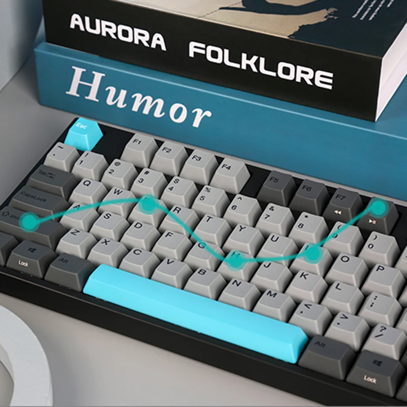 Беспроводная механическая клавиатура Varmilo Moonlight 87, эргономичная игровая клавиатура для киберспорта, офисные аксессуары для ПК