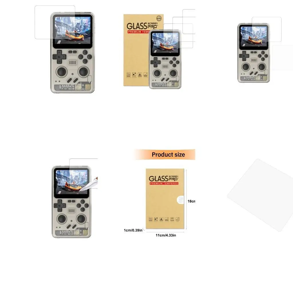 

R53C Tempered Film Game Console Screen Protector Film Scratchproof Full Screen Film