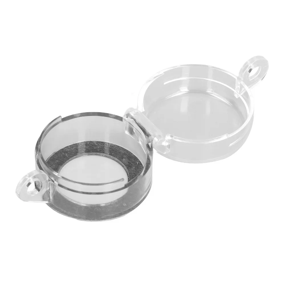 Transparent Dustproof Push Button Switch Protector 30mm Diameter PC Material Round Switch Guard BS-02 Model Clear Plastic