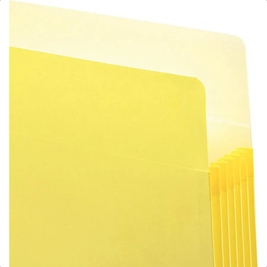 جيب حرف مستقيم 5.75 بوصة توسيع أصفر 10 لكل صندوق 73243