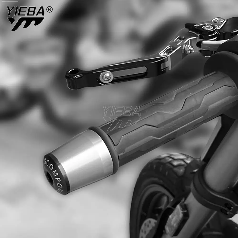 For SUZUKI GSR 600 400 750 GSR750 GSR600 GSR400 Motorcycle Handle Bar End Weight Handlebar Grips Cap Anti Vibration Silder Plug