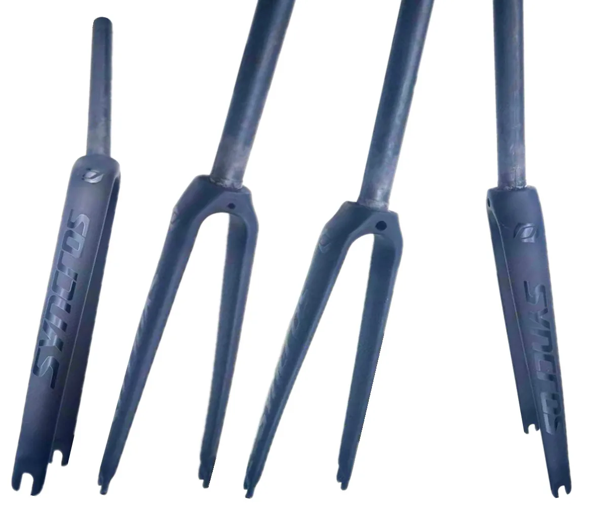 

New SYNCROS Full carbon fiber road bike front fork 700cc V-brake front fork 25.4/28.6mm