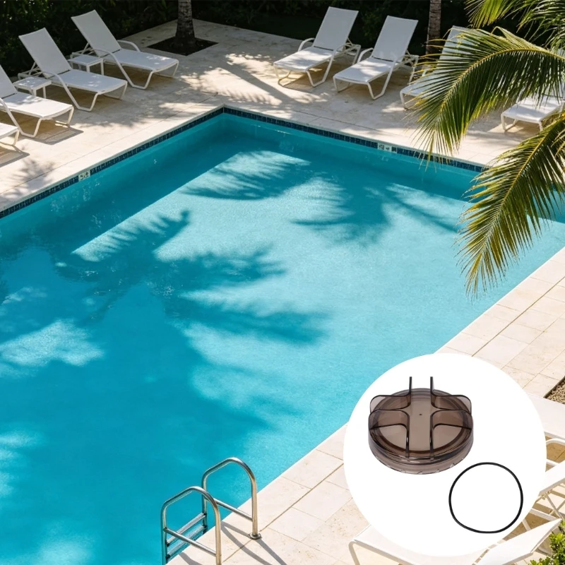 Strong Plastic Pool Equipment Accessory Sand Filter Cover For Efficient Cleaning 4XBB