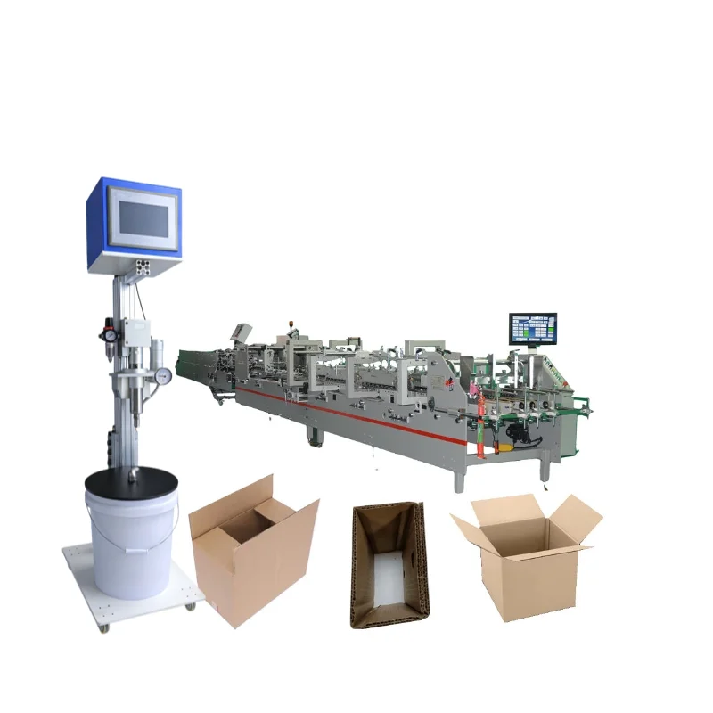 Paper Product Cold Glue Spraying Machine - Super Strong Adhesive Box-filling Machine Equipped with