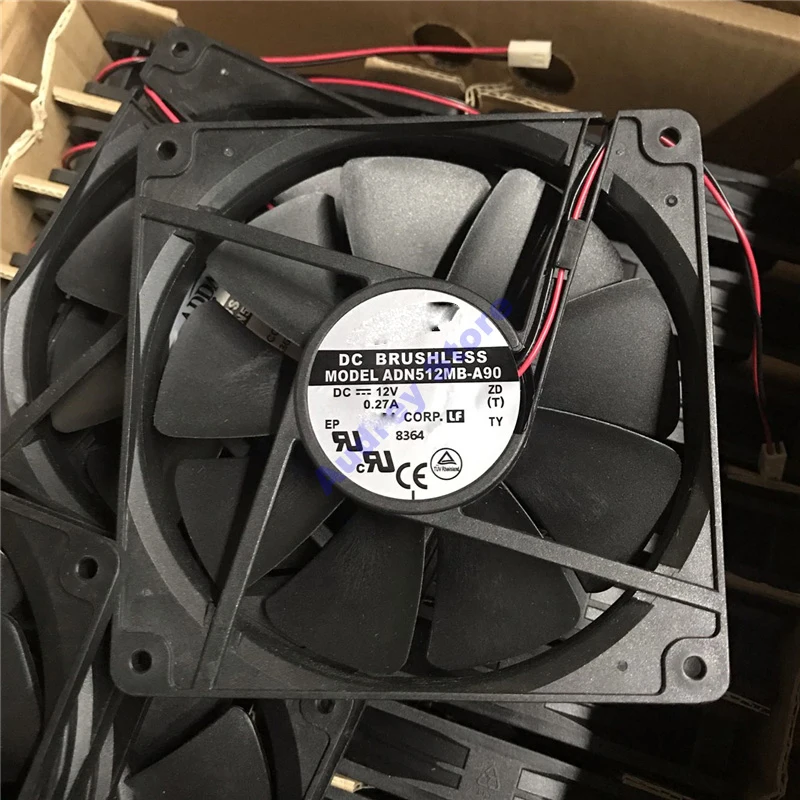 ADN512MB-A90 new original ADDA 13.5cm fan DC12V 0.27A 13525 2200rpm 95.1CFM air blower for chassis power dissipation