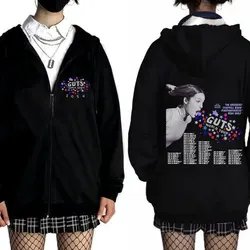 Sour Vampire Guts 2024 World Concert Tour Zipper Hoodies Men Women Fashion Vintage Zip Up Sweatshirts Harajuku Pullovers Jackets