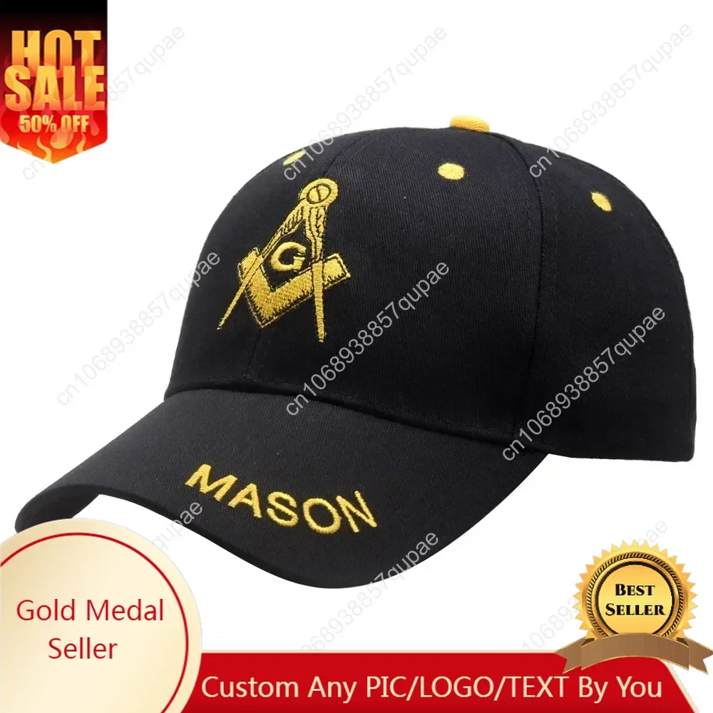 

Men Freemason Symbol G Templar Freemasonry Hat New Embroidery Masonic Baseball Cap Men Women SnapbackTrucker Dad Hat Caps