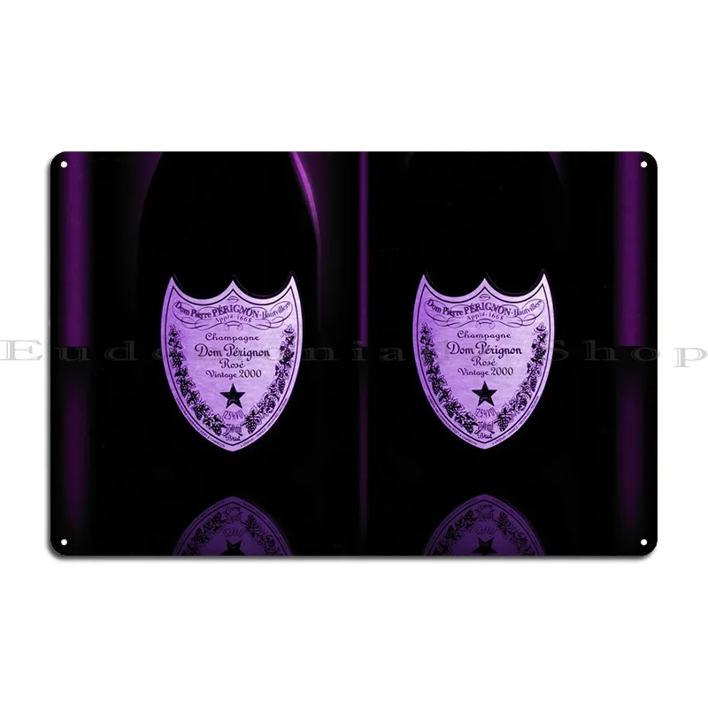 Dom Perignon Champagne Metal Sign Poster Cinema Painting Wall Decor Design Customize Tin Sign Poster