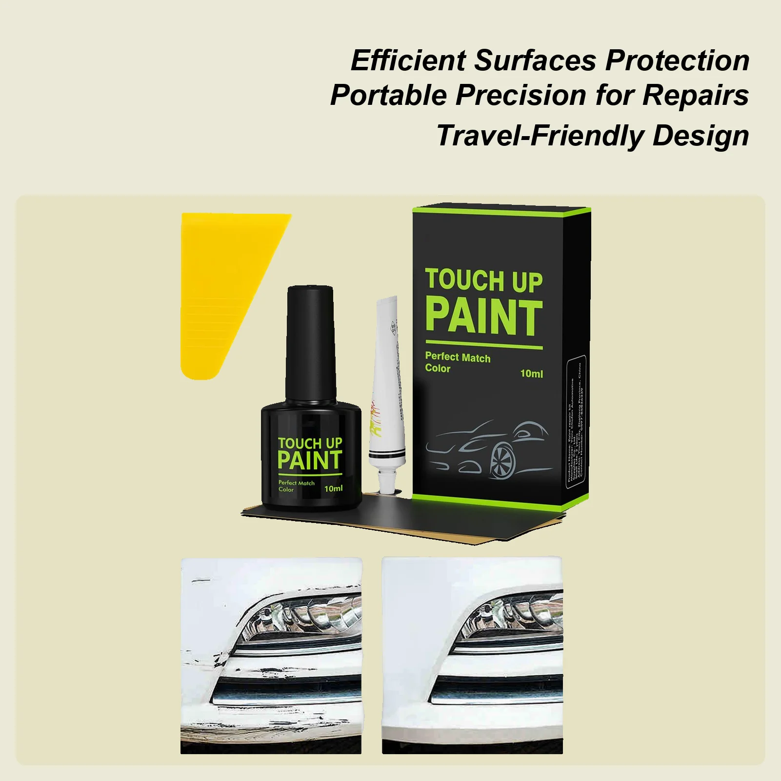 

Ручка для ретуши Tesla Model Y/3 для автомобилей, аппликатор, кисть для удаления УФ-защиты, автомобильная ручка для ретуши для салона и экстерьера