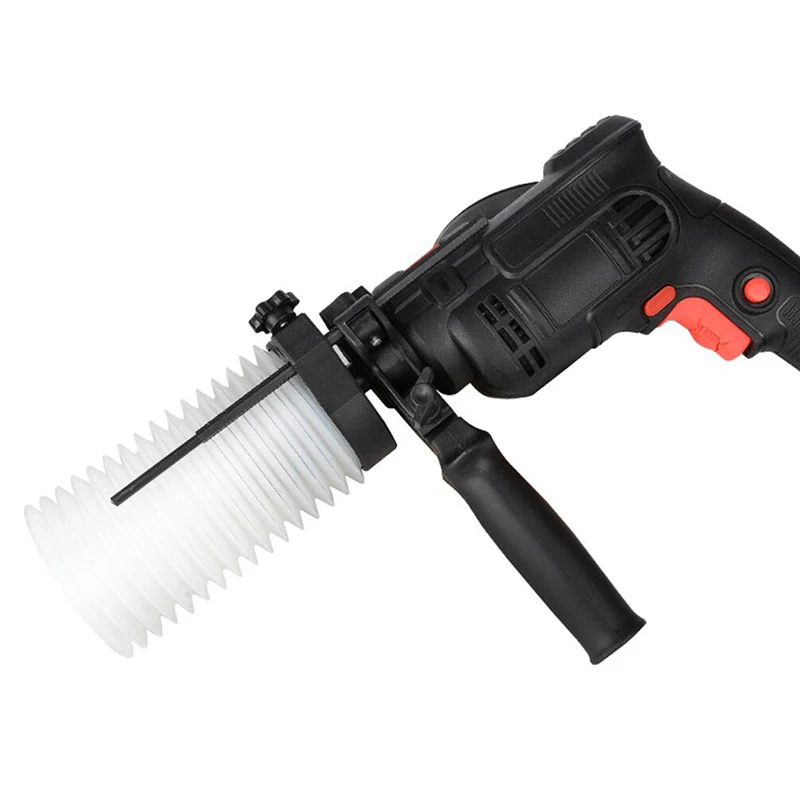 [MOA]1PC White Rubber Electric Hammer Ash Bowl Collecting Device Tool Impact Drill Dust Collector Cover[MOA]